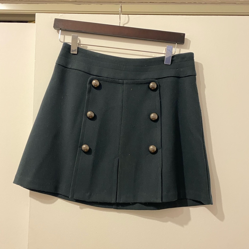 Urban Outfitters Mini Skirt in Dark Green